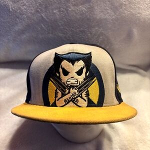 New Era Tokidoki Yellow and Black Wolverine Hat